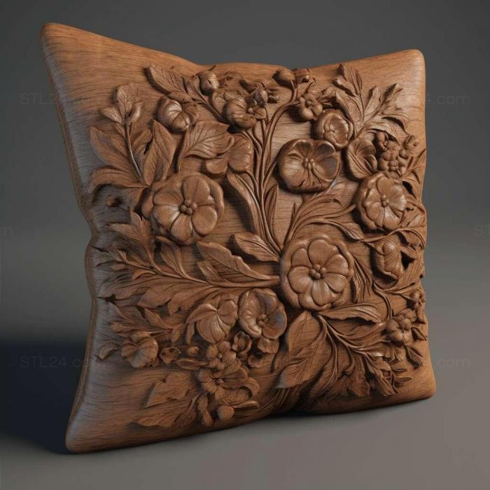 Patterns and decorations (Cushion 3, PATTERN_2551) 3D models for cnc